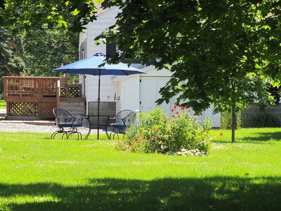 Large backyard
