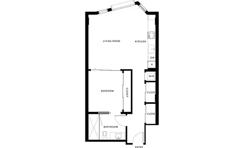 Floor plan 1J