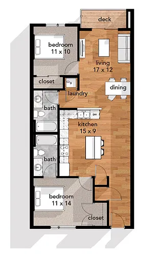 Floor plan Marbury