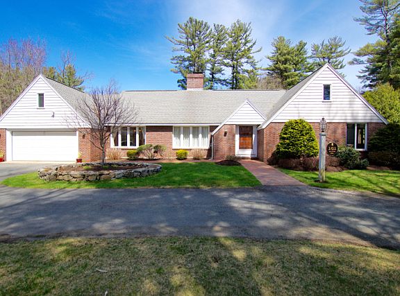 Set back from street