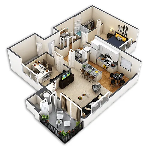 Floor plan Belvedere