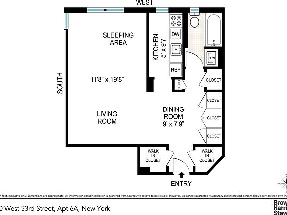 2nd image of 300 W 53rd St APT 6A