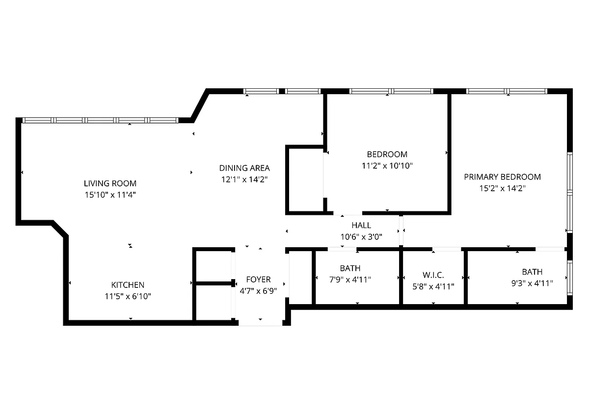 Floor plan 2115 - 2BR