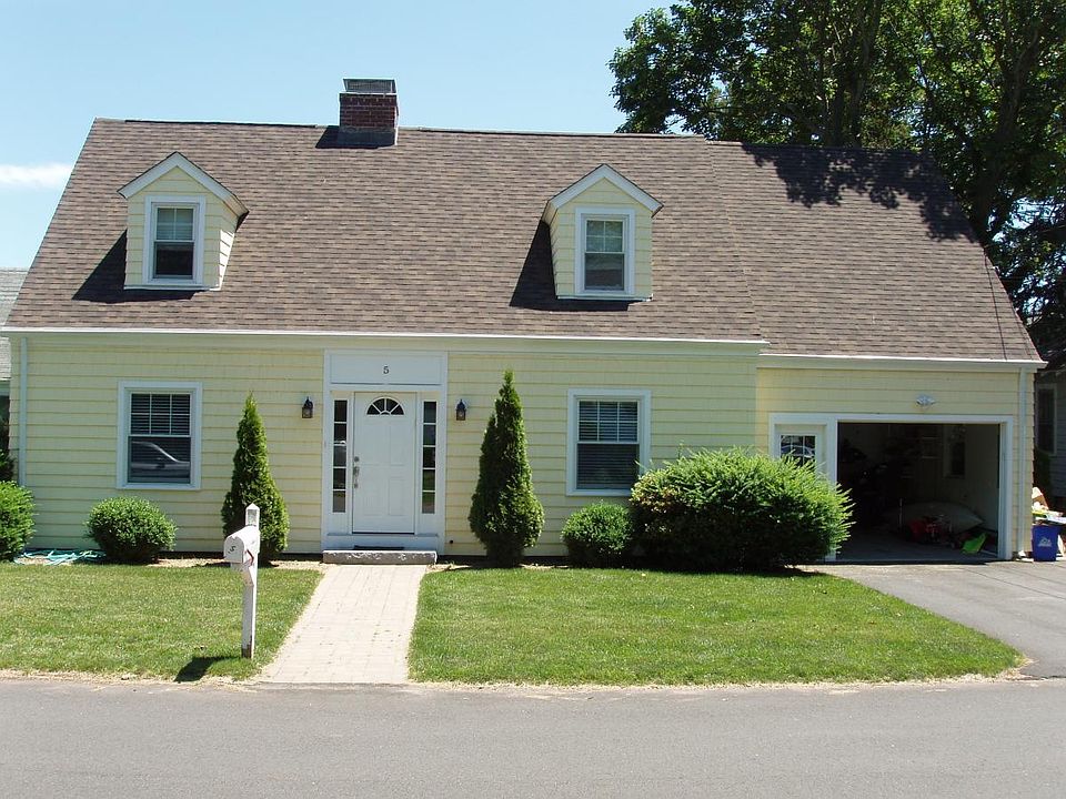 Remodeled house front.