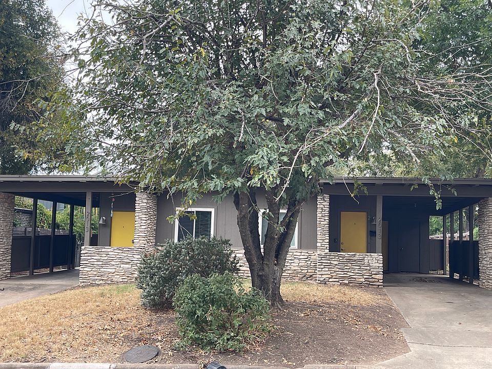 Front yard, unit 2 is on the right side.