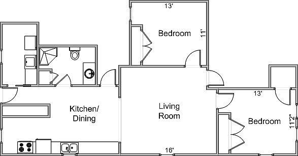 2nd image of 1035 Jenifer St APT 1