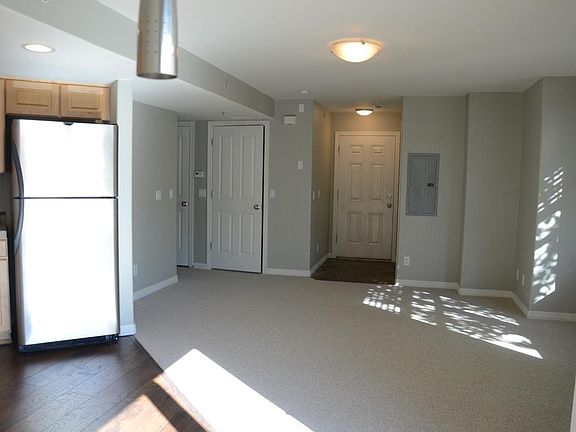 Living room and front door