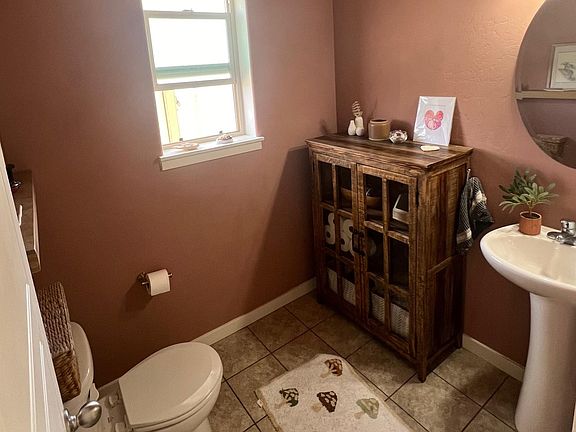Downstairs half bath.