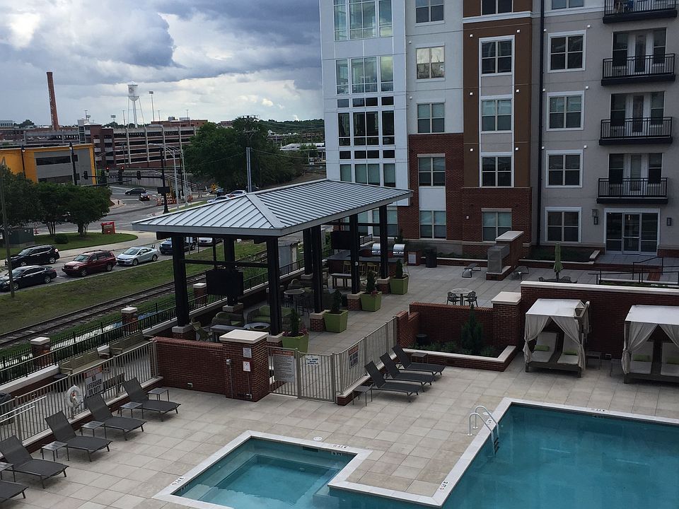 Apartment View of Downtown Durham - From Balcony