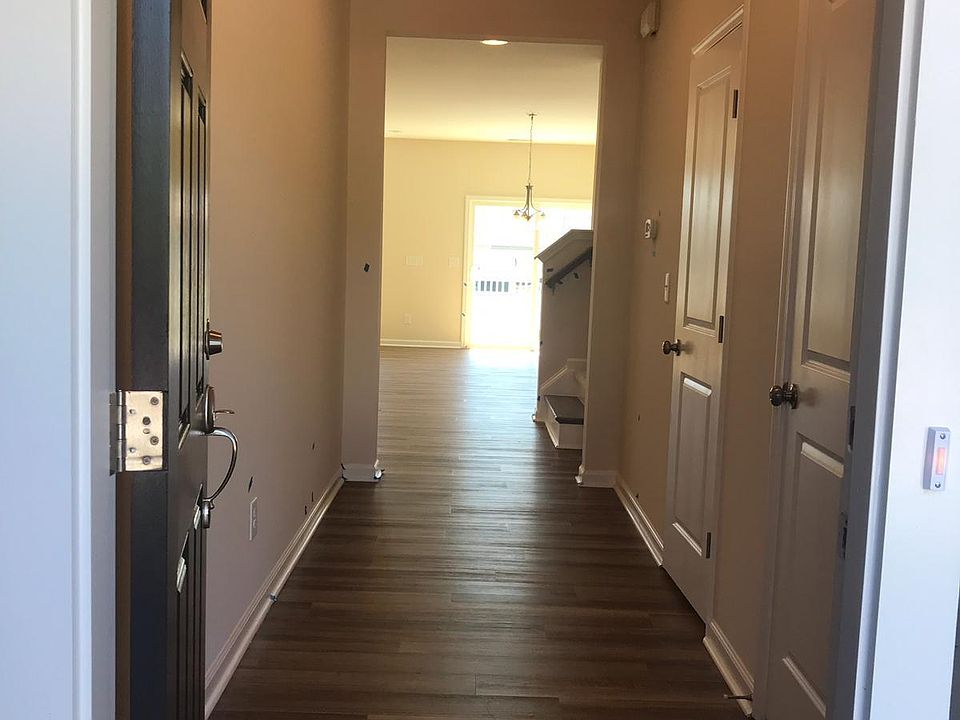 EntranceView, PowderRoom is the firstdoor, Coat closet is second door on the right side.