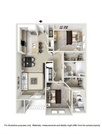 Floor plan The Shaw