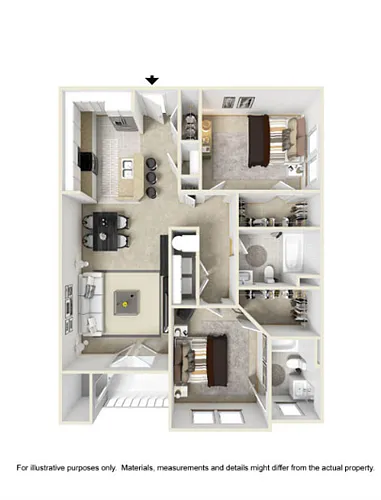 Floor plan The Shaw