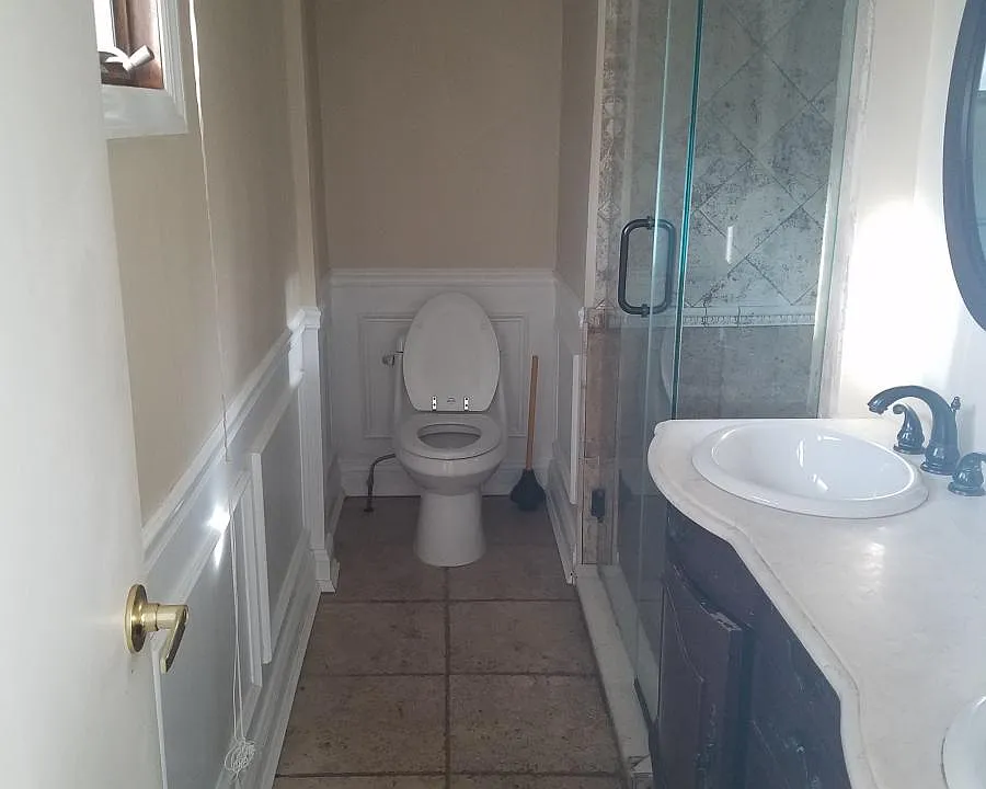 master bathroom