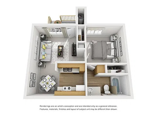 Floor plan PROVENCE DOWNSTAIRS