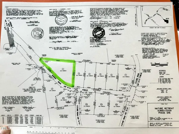 LOT 1 Dodson Ln #1, Haw River, NC 27258