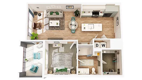 Floor plan A1