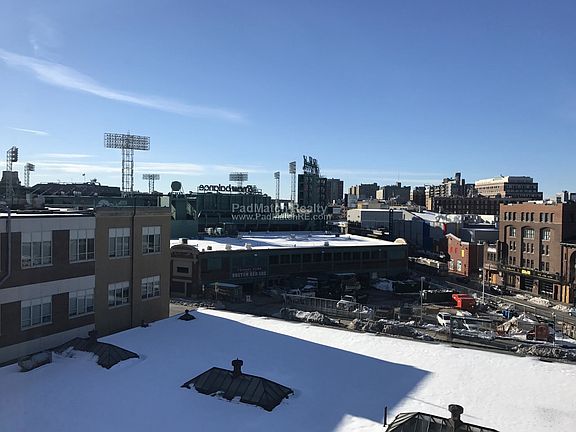View of Fenway & Landsdowne St. from apartment