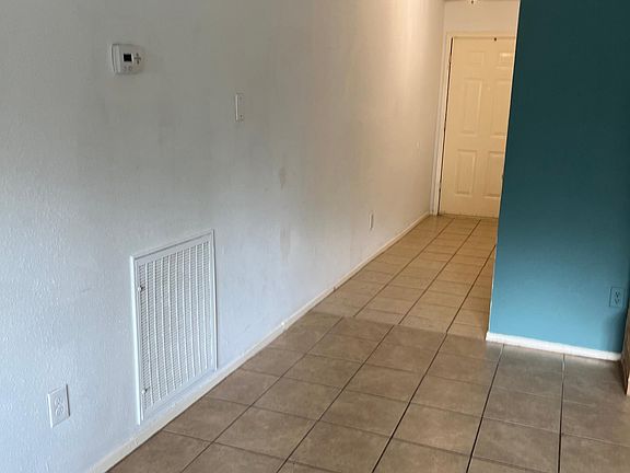 looking at the inside of the front door from living room