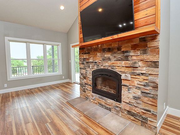 Wood Burning Fireplace