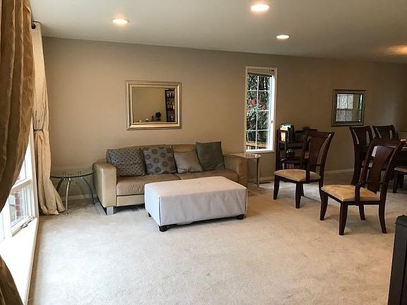 Living room + dining room