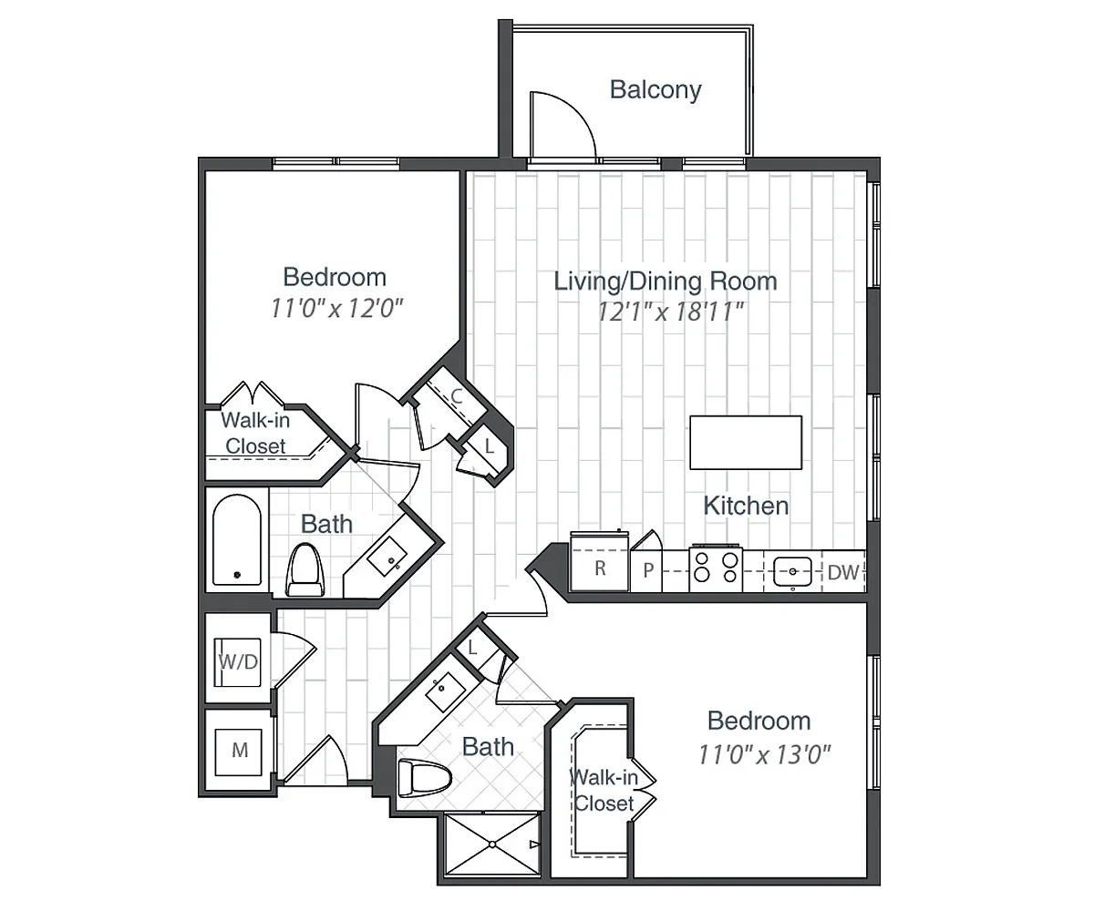 Floor plan B5-1056