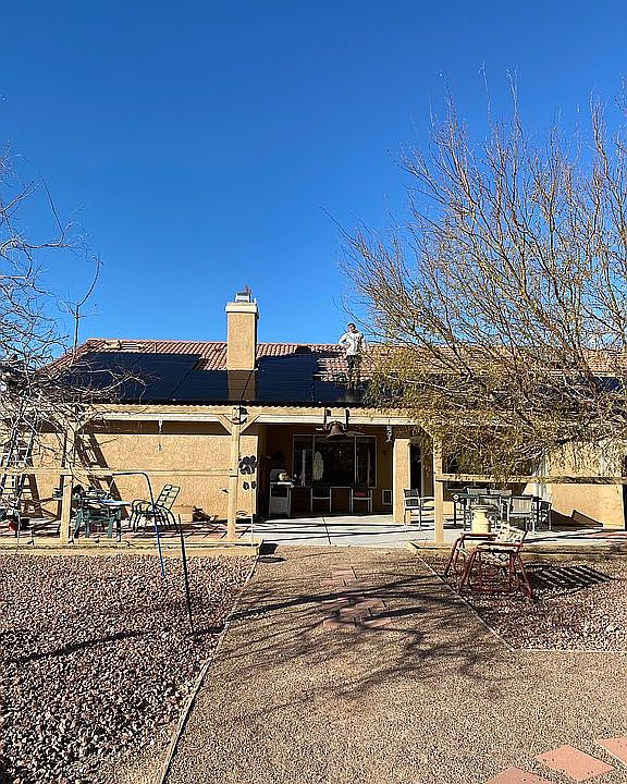 Solar panels for electricity