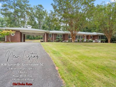 838 Sunset Dr, Greenwood, SC, 29646