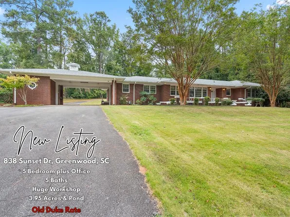 838 Sunset Dr, Greenwood, SC 29646