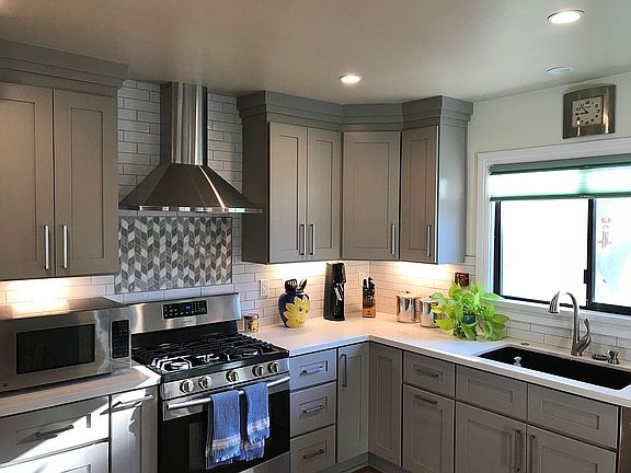 Newly remodeled kitchen