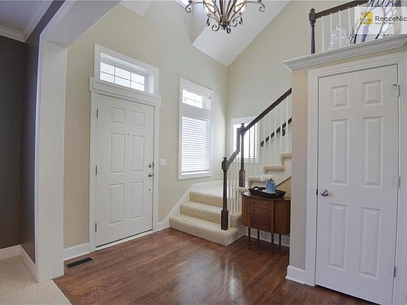 Entry way with tons of light and soaring ceilings