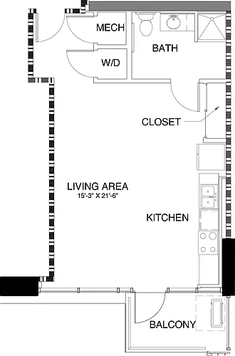Floor plan C3 Type A