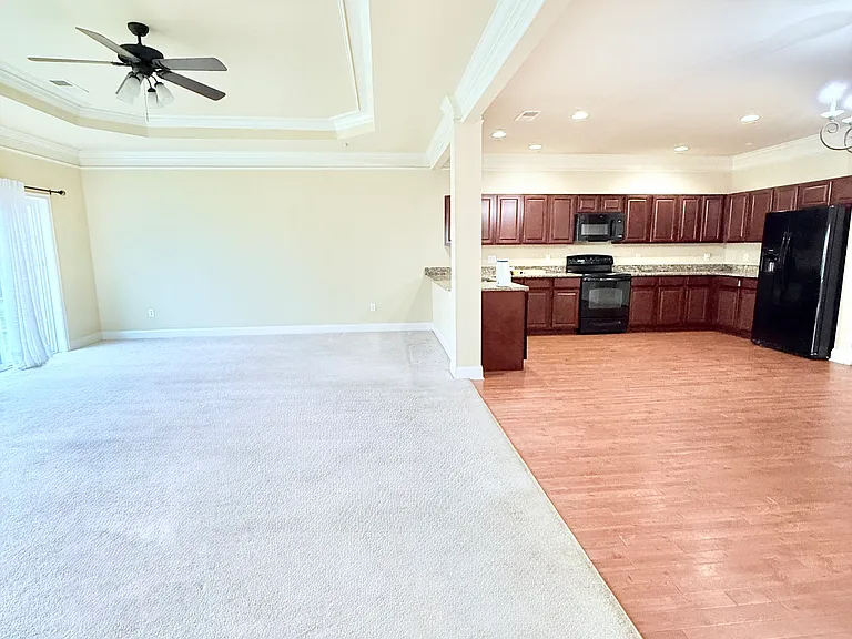 Oakley Lane Villa Living + Kitchen