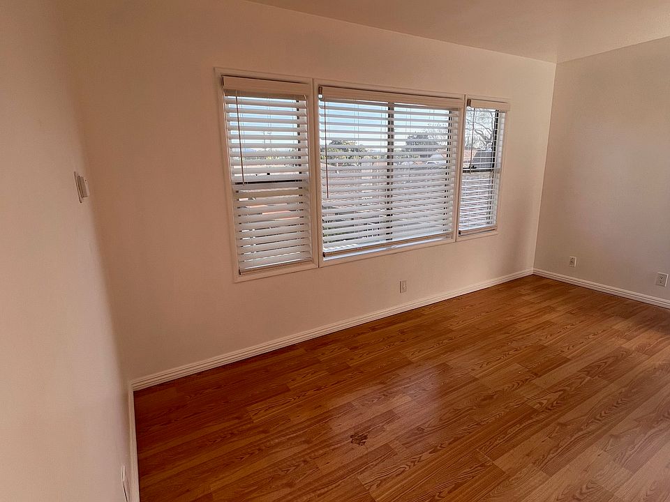freshly painted living room with new blind