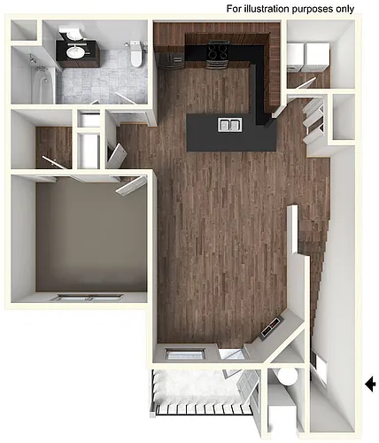 Floor plan FA1U