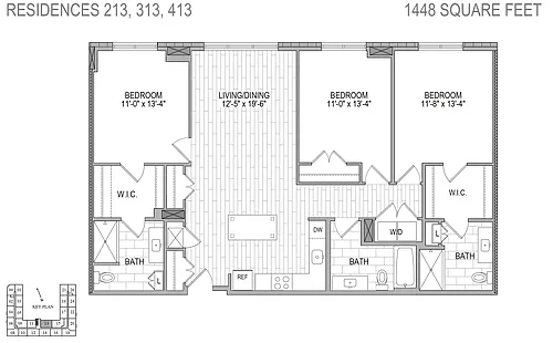 Floor plan 413