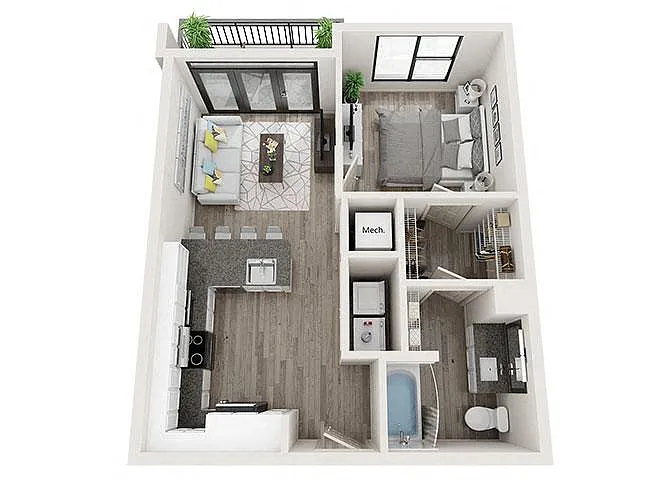 Floor plan A4-A