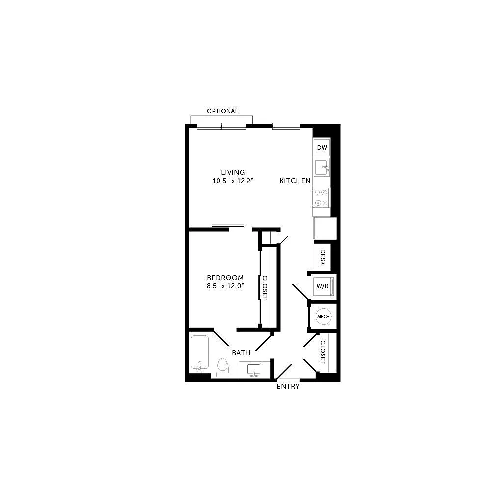 Floor plan A01