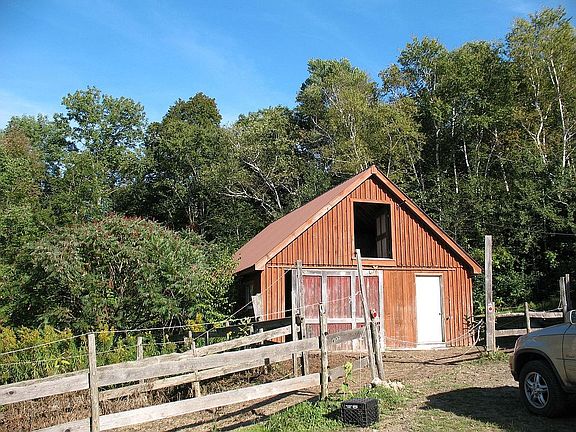Barn and paddock