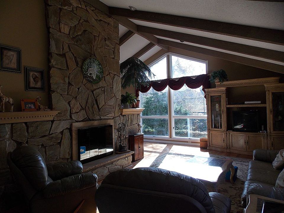 Window Wrapped Living Room