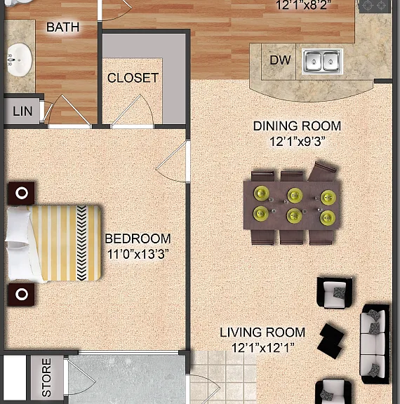 Hunter's Cove Apartments — Photo 34