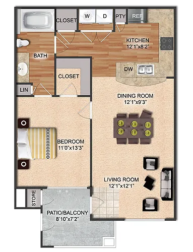 Floor plan A1