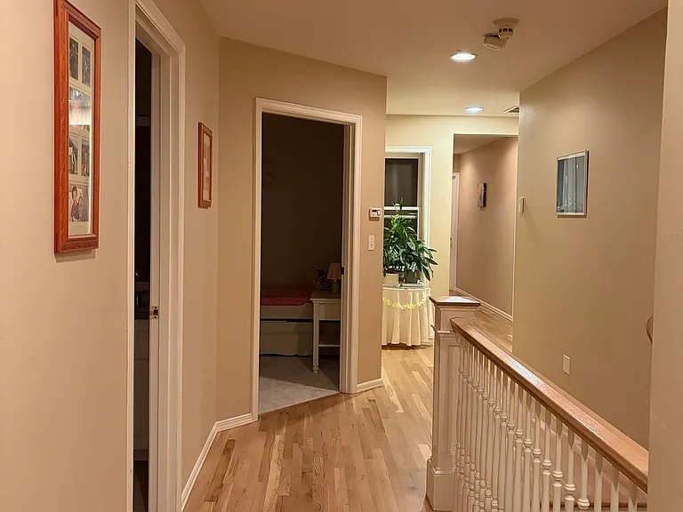upstairs hallway