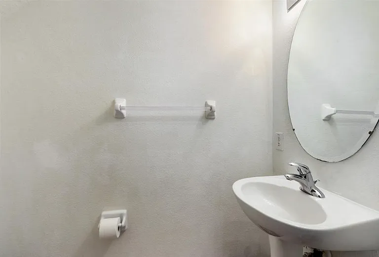 Downstairs half bath