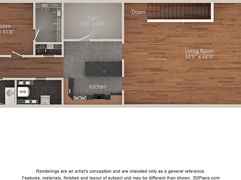 1 Bedroom with Den 1 Bedroom with Den