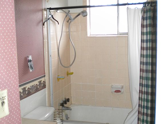 Full hallway bath with tub/shower