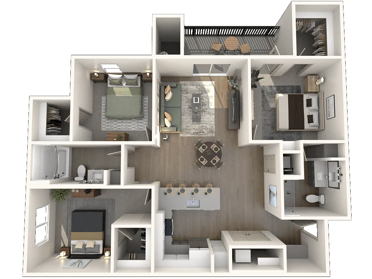 Floor plan C1