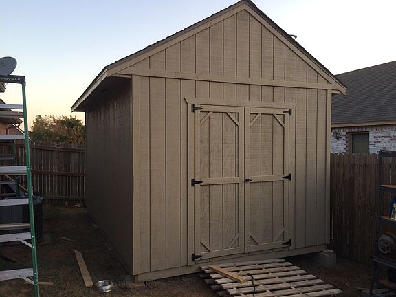 New Storage/work shed