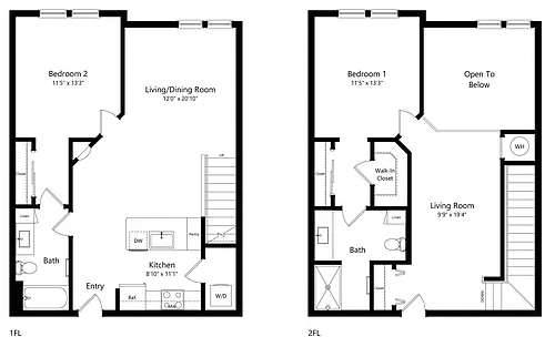 Floor plan KNIGHT TOWNHOME