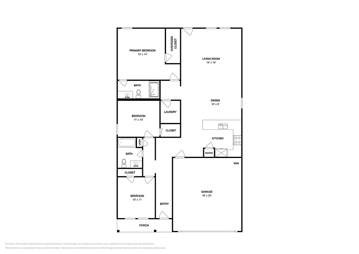 Floor plan Plan 3