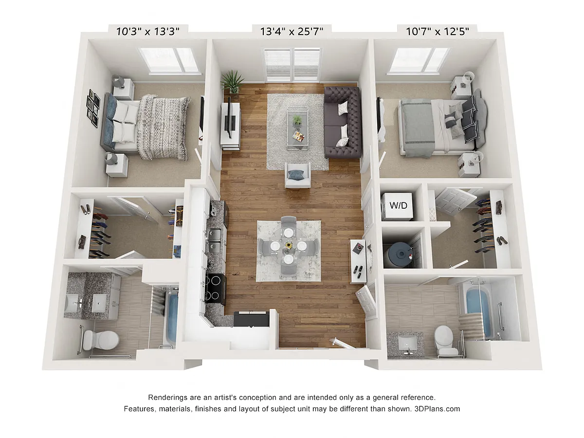 Floor plan The Potomac